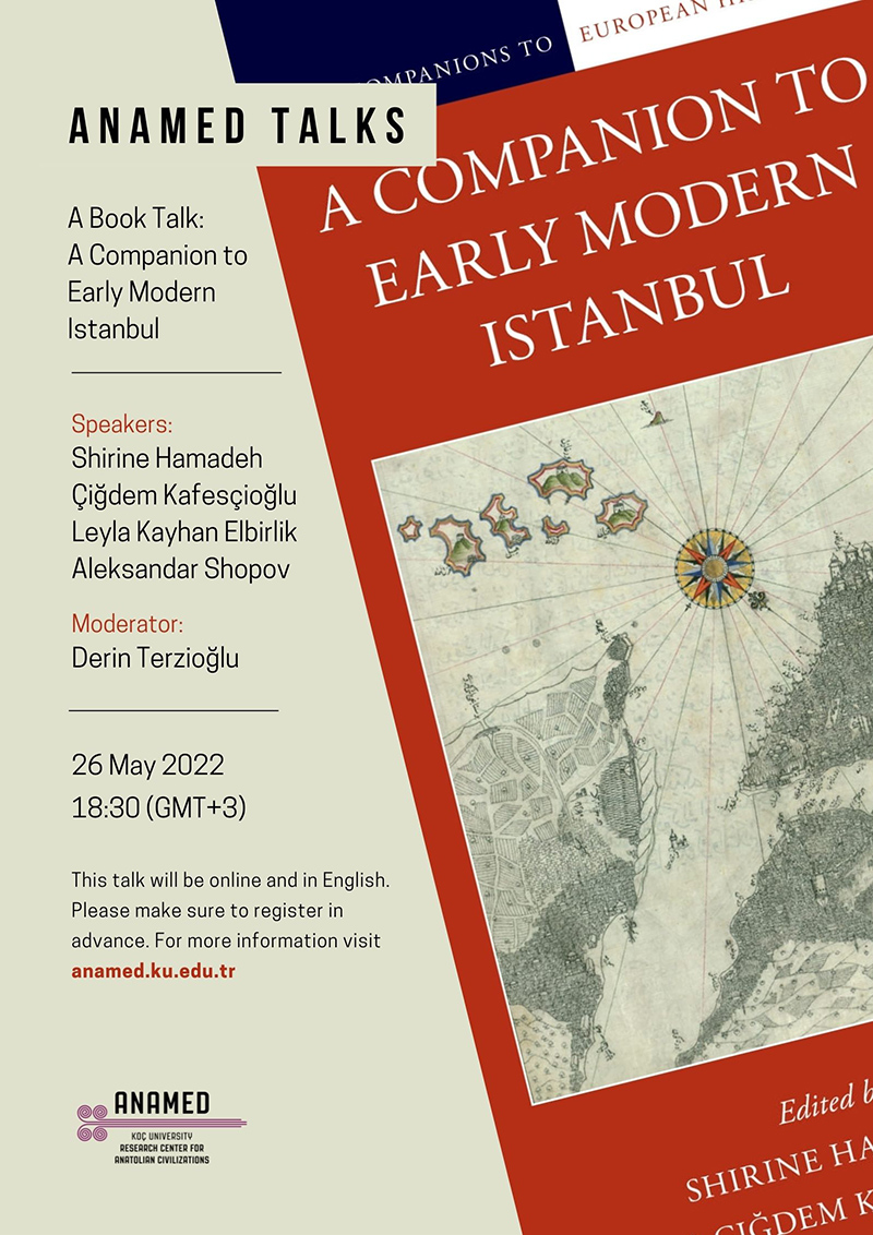 ANAMED Konuşmaları – A Book Talk: A Companion to Early Modern Istanbul