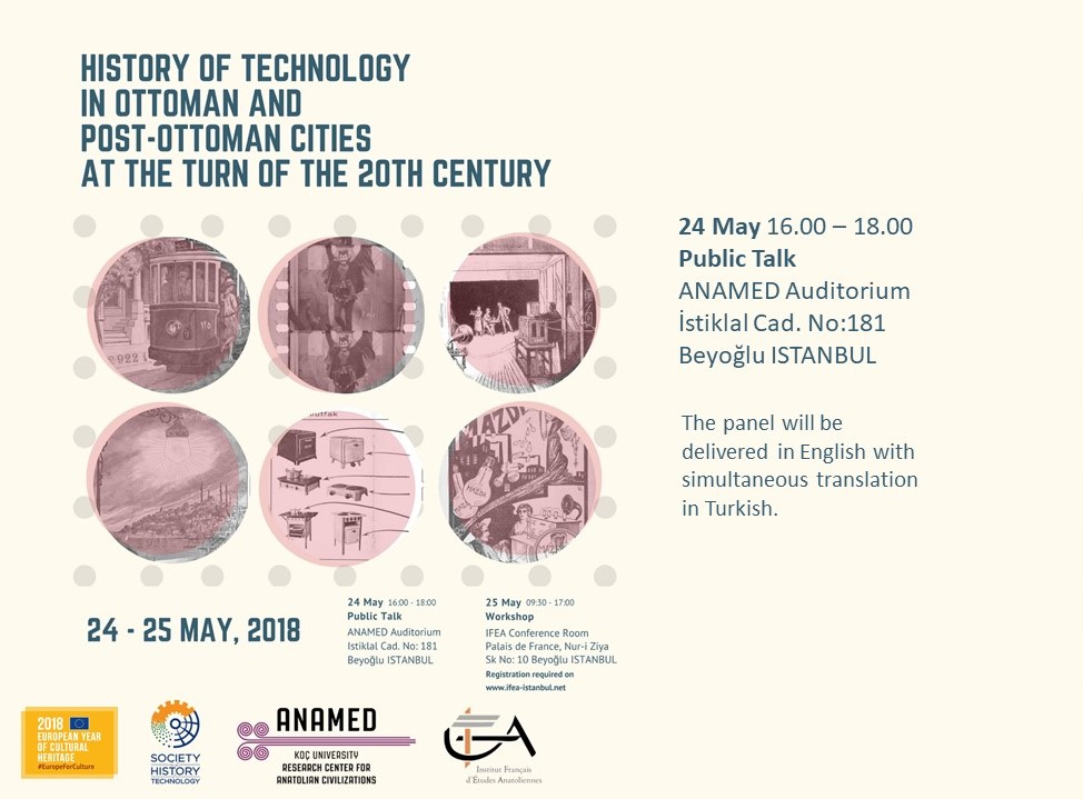 Çalıştay: Yirminci Yüzyıl Dönümünde Osmanlı ve Osmanlı Sonrası Kentler(in)de Teknoloji Tarihi