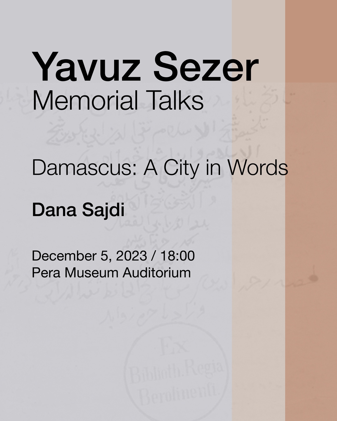 Yavuz Sezer Memorial Talks