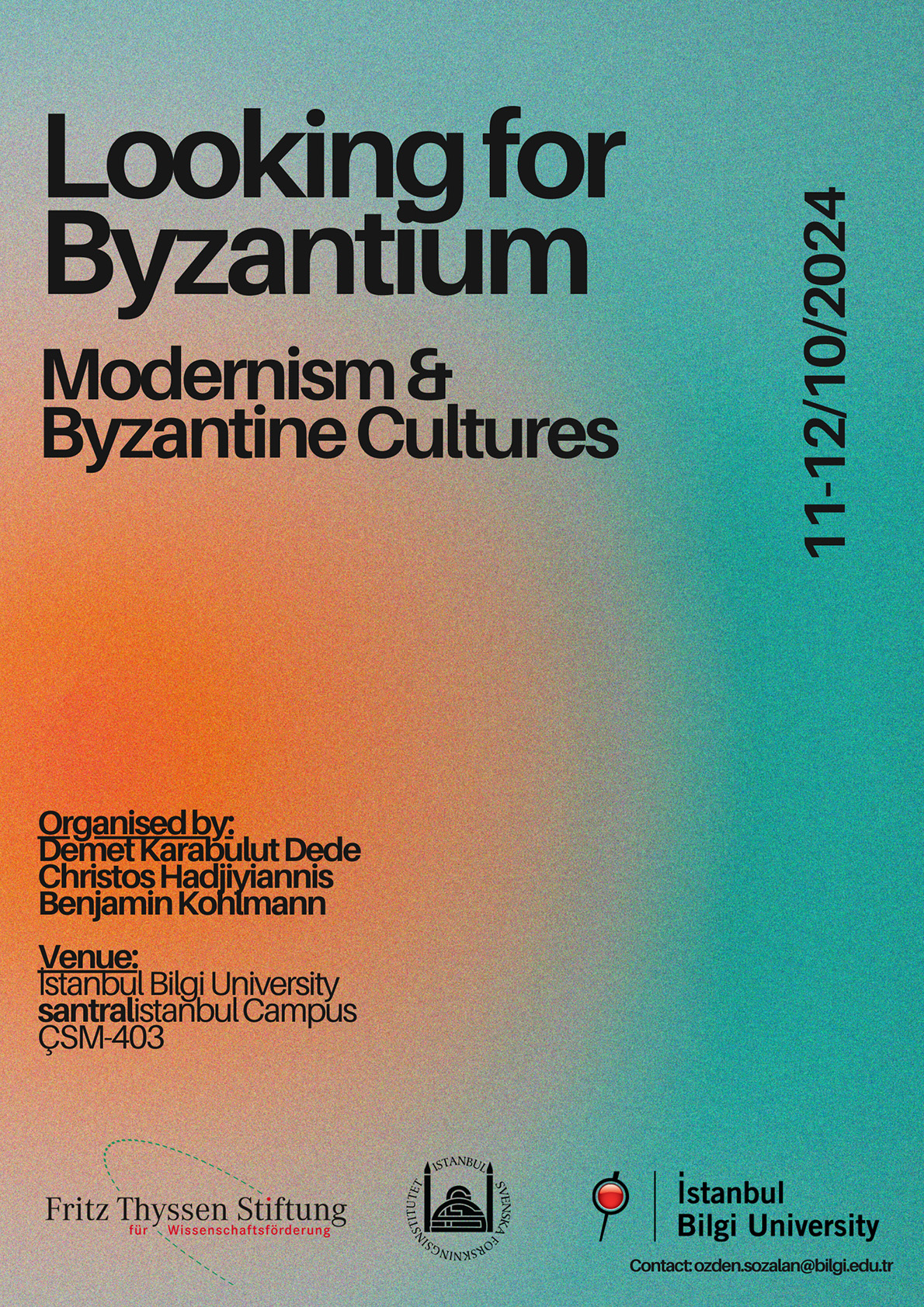 Looking for Byzantium: Modernism and the Byzantine Cultures